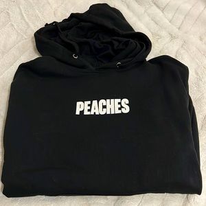Justin Bieber Peaches Hoodie (Never Worn)